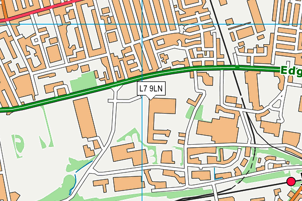 L7 9LN map - OS VectorMap District (Ordnance Survey) L7 9LN map - OS VectorMap District (Ordnance Survey)