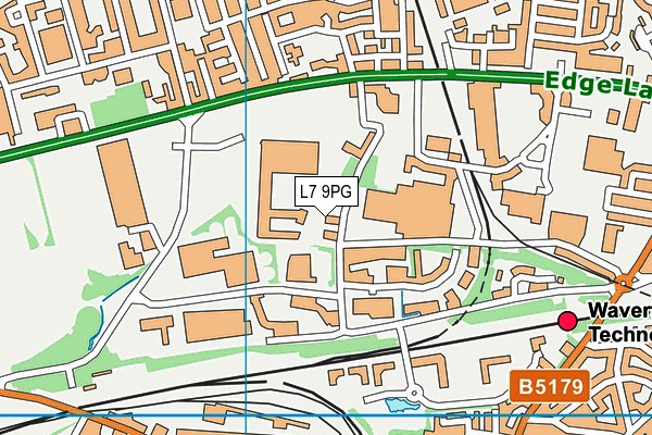 L7 9PG map - OS VectorMap District (Ordnance Survey) L7 9PG map - OS VectorMap District (Ordnance Survey)