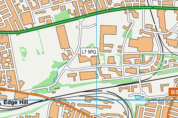 L7 9PQ map - OS VectorMap District (Ordnance Survey) L7 9PQ map - OS VectorMap District (Ordnance Survey)