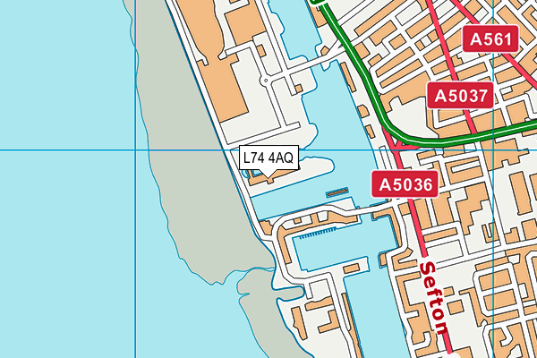 L74 4AQ map - OS VectorMap District (Ordnance Survey) L74 4AQ map - OS VectorMap District (Ordnance Survey)