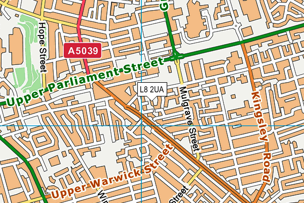 L8 2UA map - OS VectorMap District (Ordnance Survey) L8 2UA map - OS VectorMap District (Ordnance Survey)