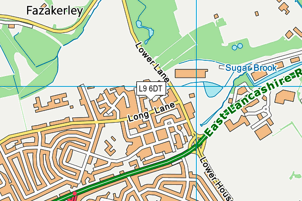 L9 6DT map - OS VectorMap District (Ordnance Survey) L9 6DT map - OS VectorMap District (Ordnance Survey)