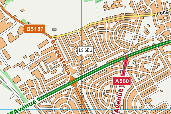 L9 6EU map - OS VectorMap District (Ordnance Survey) L9 6EU map - OS VectorMap District (Ordnance Survey)