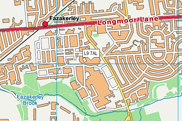 L9 7AL map - OS VectorMap District (Ordnance Survey) L9 7AL map - OS VectorMap District (Ordnance Survey)