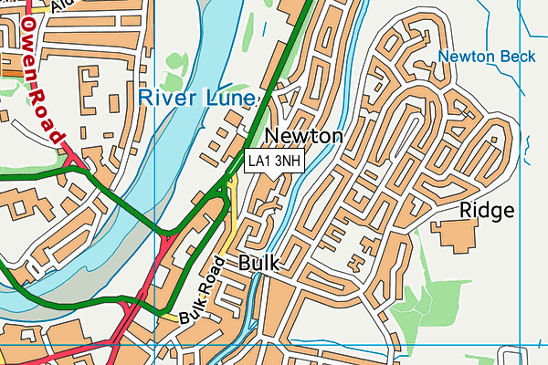 LA1 3NH map - OS VectorMap District (Ordnance Survey) LA1 3NH map - OS VectorMap District (Ordnance Survey)
