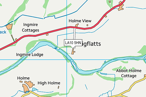 LA10 5HN map - OS VectorMap District (Ordnance Survey) LA10 5HN map - OS VectorMap District (Ordnance Survey)