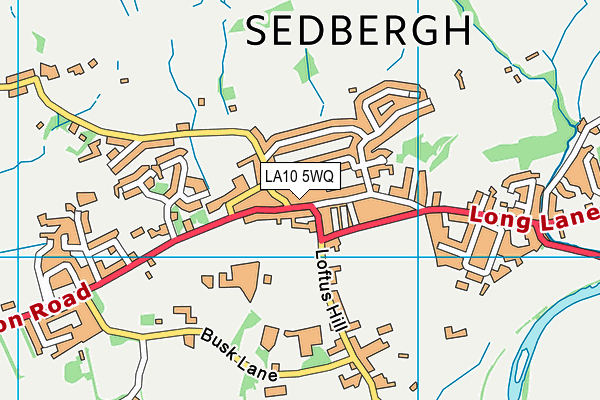 LA10 5WQ map - OS VectorMap District (Ordnance Survey) LA10 5WQ map - OS VectorMap District (Ordnance Survey)