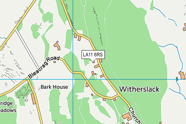 LA11 6RS map - OS VectorMap District (Ordnance Survey) LA11 6RS map - OS VectorMap District (Ordnance Survey)