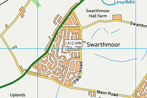 LA12 0HN map - OS VectorMap District (Ordnance Survey)