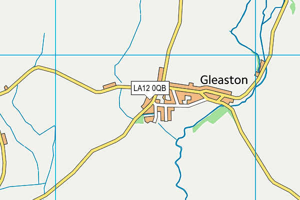 LA12 0QB map - OS VectorMap District (Ordnance Survey) LA12 0QB map - OS VectorMap District (Ordnance Survey)