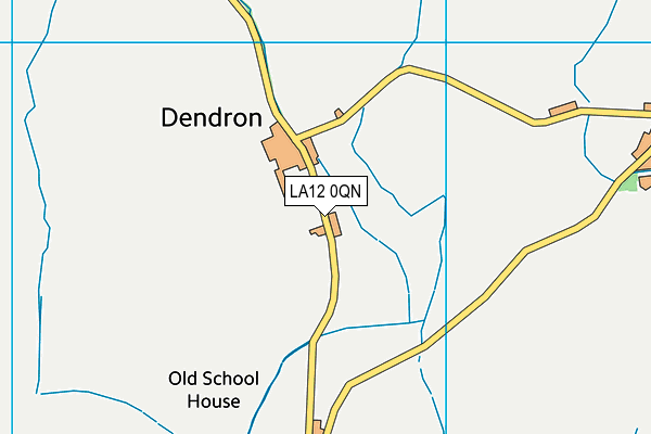 LA12 0QN map - OS VectorMap District (Ordnance Survey) LA12 0QN map - OS VectorMap District (Ordnance Survey)