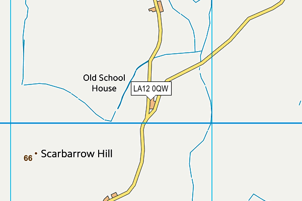 LA12 0QW map - OS VectorMap District (Ordnance Survey) LA12 0QW map - OS VectorMap District (Ordnance Survey)