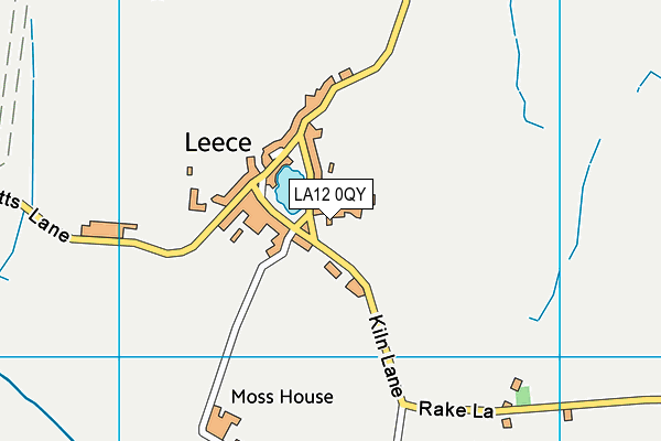 LA12 0QY map - OS VectorMap District (Ordnance Survey) LA12 0QY map - OS VectorMap District (Ordnance Survey)