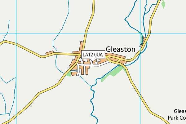 LA12 0UA map - OS VectorMap District (Ordnance Survey) LA12 0UA map - OS VectorMap District (Ordnance Survey)