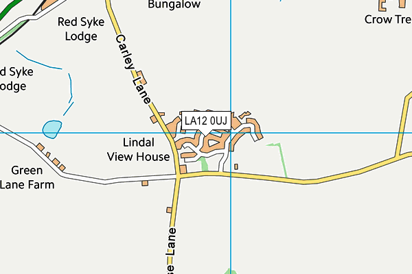 LA12 0UJ map - OS VectorMap District (Ordnance Survey) LA12 0UJ map - OS VectorMap District (Ordnance Survey)