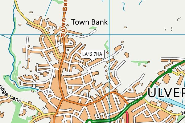 LA12 7HA map - OS VectorMap District (Ordnance Survey) LA12 7HA map - OS VectorMap District (Ordnance Survey)