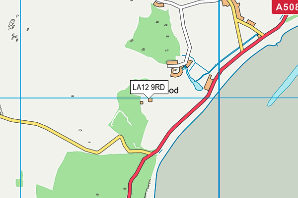 LA12 9RD map - OS VectorMap District (Ordnance Survey) LA12 9RD map - OS VectorMap District (Ordnance Survey)