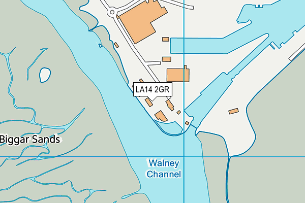 LA14 2GR map - OS VectorMap District (Ordnance Survey) LA14 2GR map - OS VectorMap District (Ordnance Survey)