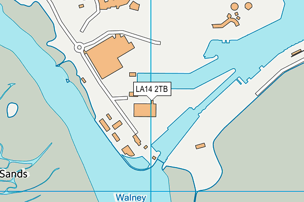 LA14 2TB map - OS VectorMap District (Ordnance Survey) LA14 2TB map - OS VectorMap District (Ordnance Survey)