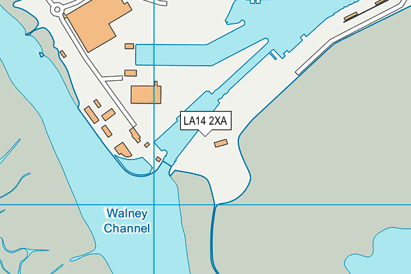 LA14 2XA map - OS VectorMap District (Ordnance Survey) LA14 2XA map - OS VectorMap District (Ordnance Survey)