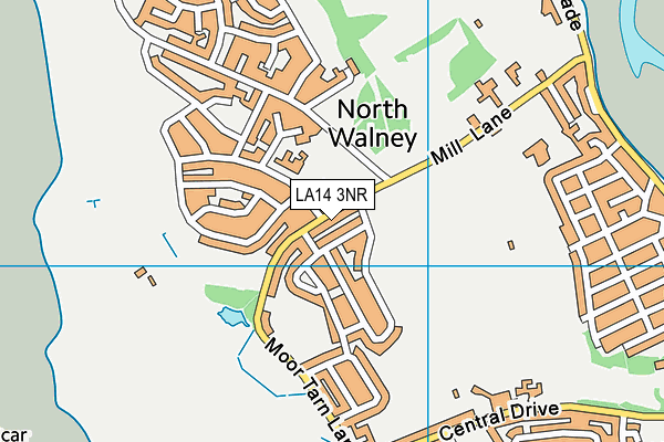 LA14 3NR map - OS VectorMap District (Ordnance Survey) LA14 3NR map - OS VectorMap District (Ordnance Survey)