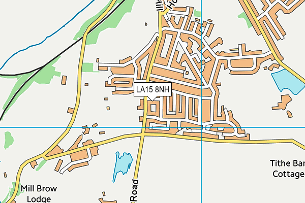 LA15 8NH map - OS VectorMap District (Ordnance Survey) LA15 8NH map - OS VectorMap District (Ordnance Survey)