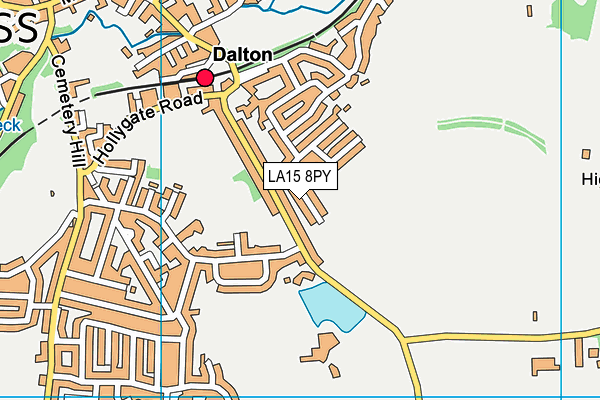 LA15 8PY map - OS VectorMap District (Ordnance Survey) LA15 8PY map - OS VectorMap District (Ordnance Survey)