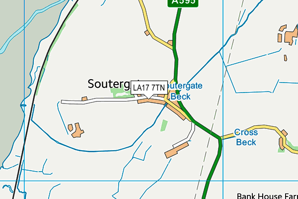 LA17 7TN map - OS VectorMap District (Ordnance Survey) LA17 7TN map - OS VectorMap District (Ordnance Survey)