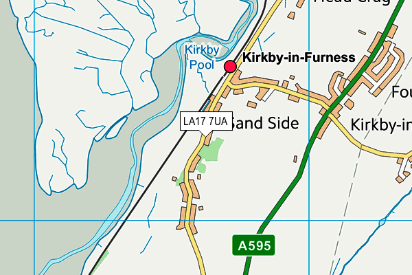 LA17 7UA map - OS VectorMap District (Ordnance Survey) LA17 7UA map - OS VectorMap District (Ordnance Survey)