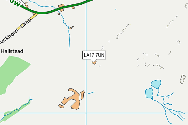 LA17 7UN map - OS VectorMap District (Ordnance Survey) LA17 7UN map - OS VectorMap District (Ordnance Survey)