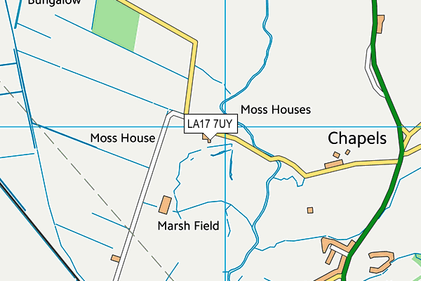 LA17 7UY map - OS VectorMap District (Ordnance Survey) LA17 7UY map - OS VectorMap District (Ordnance Survey)
