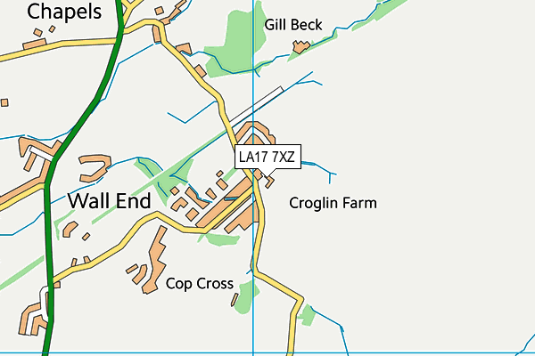 LA17 7XZ map - OS VectorMap District (Ordnance Survey) LA17 7XZ map - OS VectorMap District (Ordnance Survey)