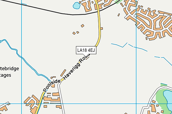LA18 4EJ map - OS VectorMap District (Ordnance Survey) LA18 4EJ map - OS VectorMap District (Ordnance Survey)