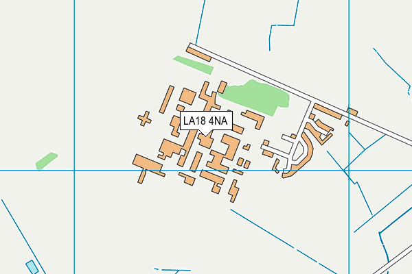 LA18 4NA map - OS VectorMap District (Ordnance Survey) LA18 4NA map - OS VectorMap District (Ordnance Survey)