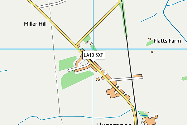 LA19 5XF map - OS VectorMap District (Ordnance Survey) LA19 5XF map - OS VectorMap District (Ordnance Survey)
