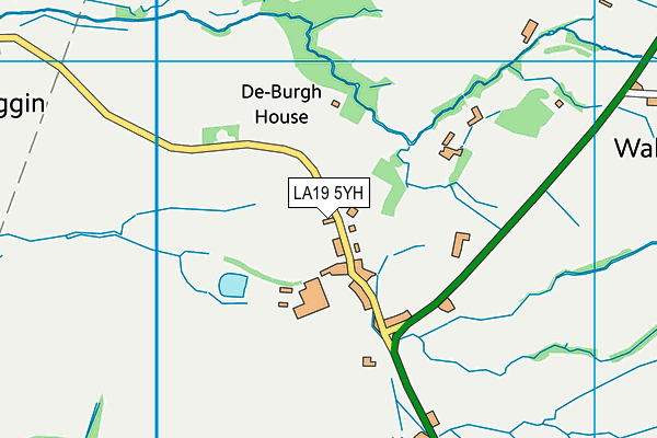 LA19 5YH map - OS VectorMap District (Ordnance Survey) LA19 5YH map - OS VectorMap District (Ordnance Survey)