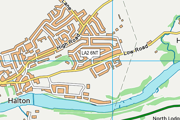 LA2 6NT map - OS VectorMap District (Ordnance Survey) LA2 6NT map - OS VectorMap District (Ordnance Survey)