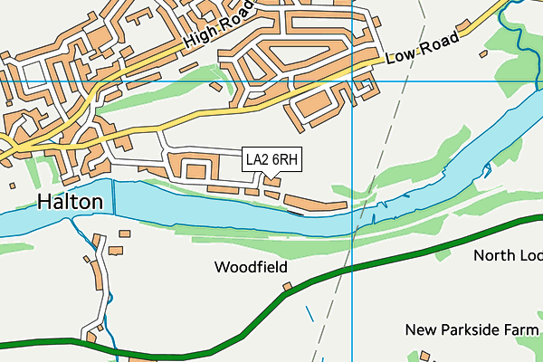 LA2 6RH map - OS VectorMap District (Ordnance Survey) LA2 6RH map - OS VectorMap District (Ordnance Survey)