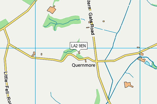 LA2 9EN map - OS VectorMap District (Ordnance Survey) LA2 9EN map - OS VectorMap District (Ordnance Survey)
