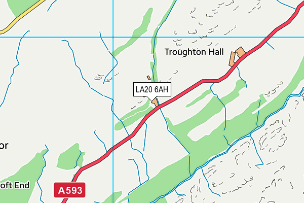 LA20 6AH map - OS VectorMap District (Ordnance Survey) LA20 6AH map - OS VectorMap District (Ordnance Survey)