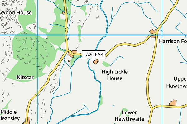 LA20 6AS map - OS VectorMap District (Ordnance Survey) LA20 6AS map - OS VectorMap District (Ordnance Survey)