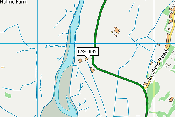 LA20 6BY map - OS VectorMap District (Ordnance Survey) LA20 6BY map - OS VectorMap District (Ordnance Survey)