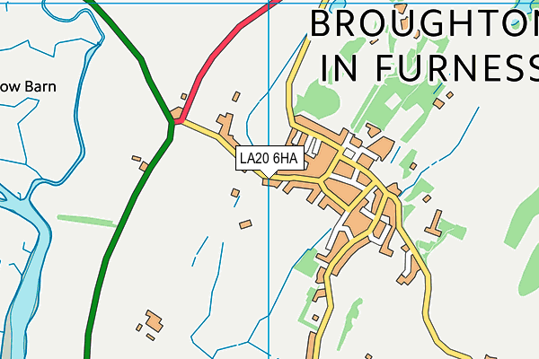 LA20 6HA map - OS VectorMap District (Ordnance Survey) LA20 6HA map - OS VectorMap District (Ordnance Survey)