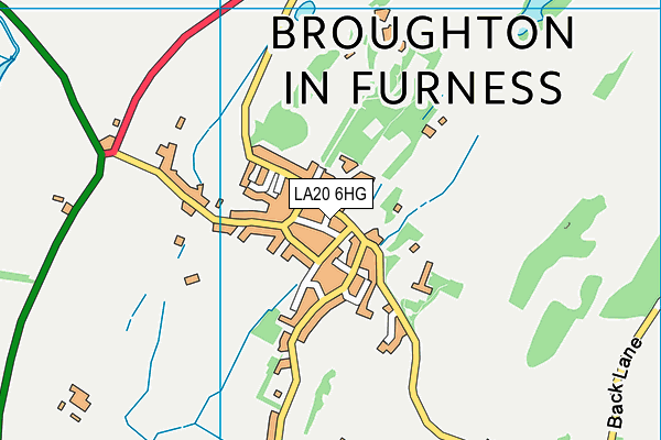 LA20 6HG map - OS VectorMap District (Ordnance Survey) LA20 6HG map - OS VectorMap District (Ordnance Survey)