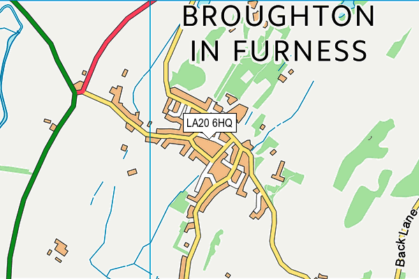 LA20 6HQ map - OS VectorMap District (Ordnance Survey) LA20 6HQ map - OS VectorMap District (Ordnance Survey)