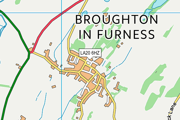 LA20 6HZ map - OS VectorMap District (Ordnance Survey) LA20 6HZ map - OS VectorMap District (Ordnance Survey)