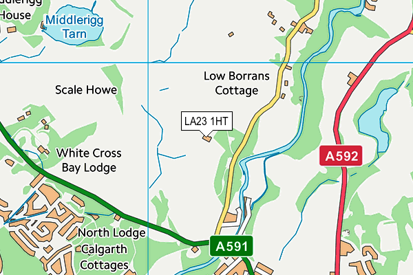 LA23 1HT map - OS VectorMap District (Ordnance Survey) LA23 1HT map - OS VectorMap District (Ordnance Survey)