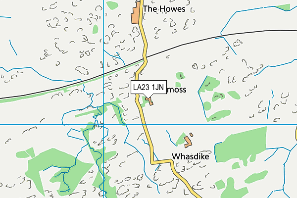 LA23 1JN map - OS VectorMap District (Ordnance Survey) LA23 1JN map - OS VectorMap District (Ordnance Survey)