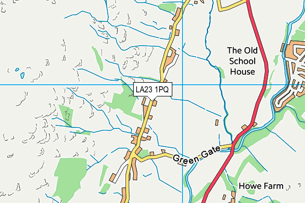 LA23 1PQ map - OS VectorMap District (Ordnance Survey) LA23 1PQ map - OS VectorMap District (Ordnance Survey)