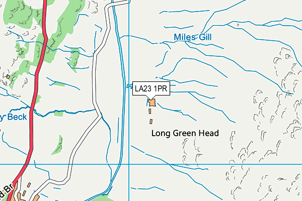 LA23 1PR map - OS VectorMap District (Ordnance Survey) LA23 1PR map - OS VectorMap District (Ordnance Survey)